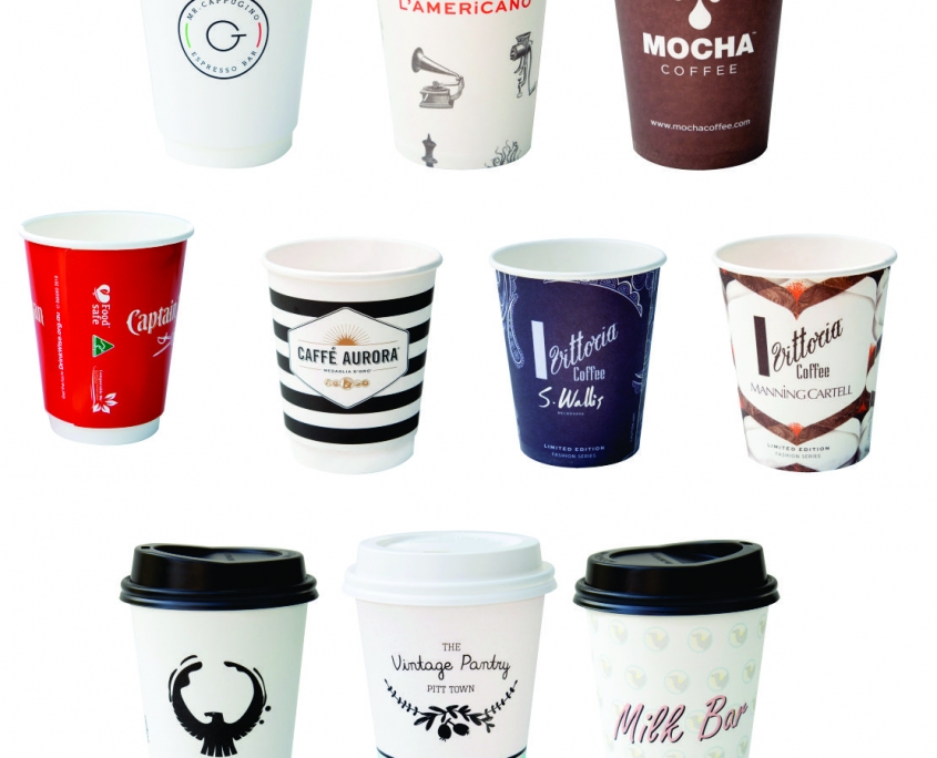 PRINTED CUPS PRINTED NAPKINS